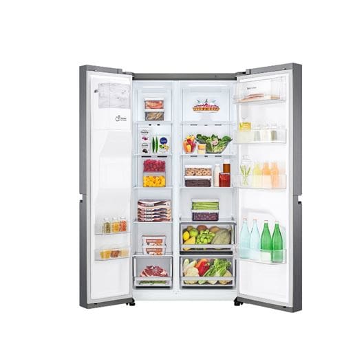 Réfrigérateur LG 634L Side By No Frost Silver (GSLV30DSXF) Réfrigérateur LG 634L Side By No Frost Silver (GSLV30DSXF)